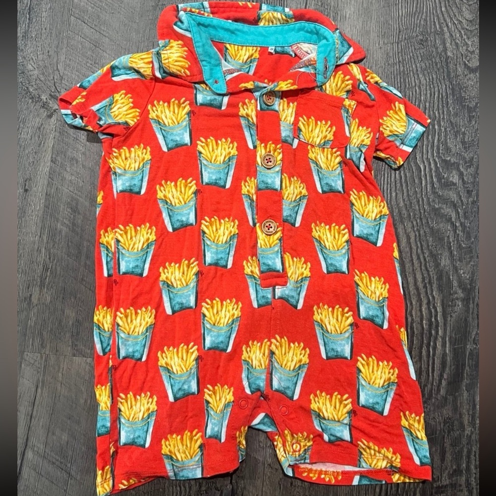 Posh Peanut French Fry Romper